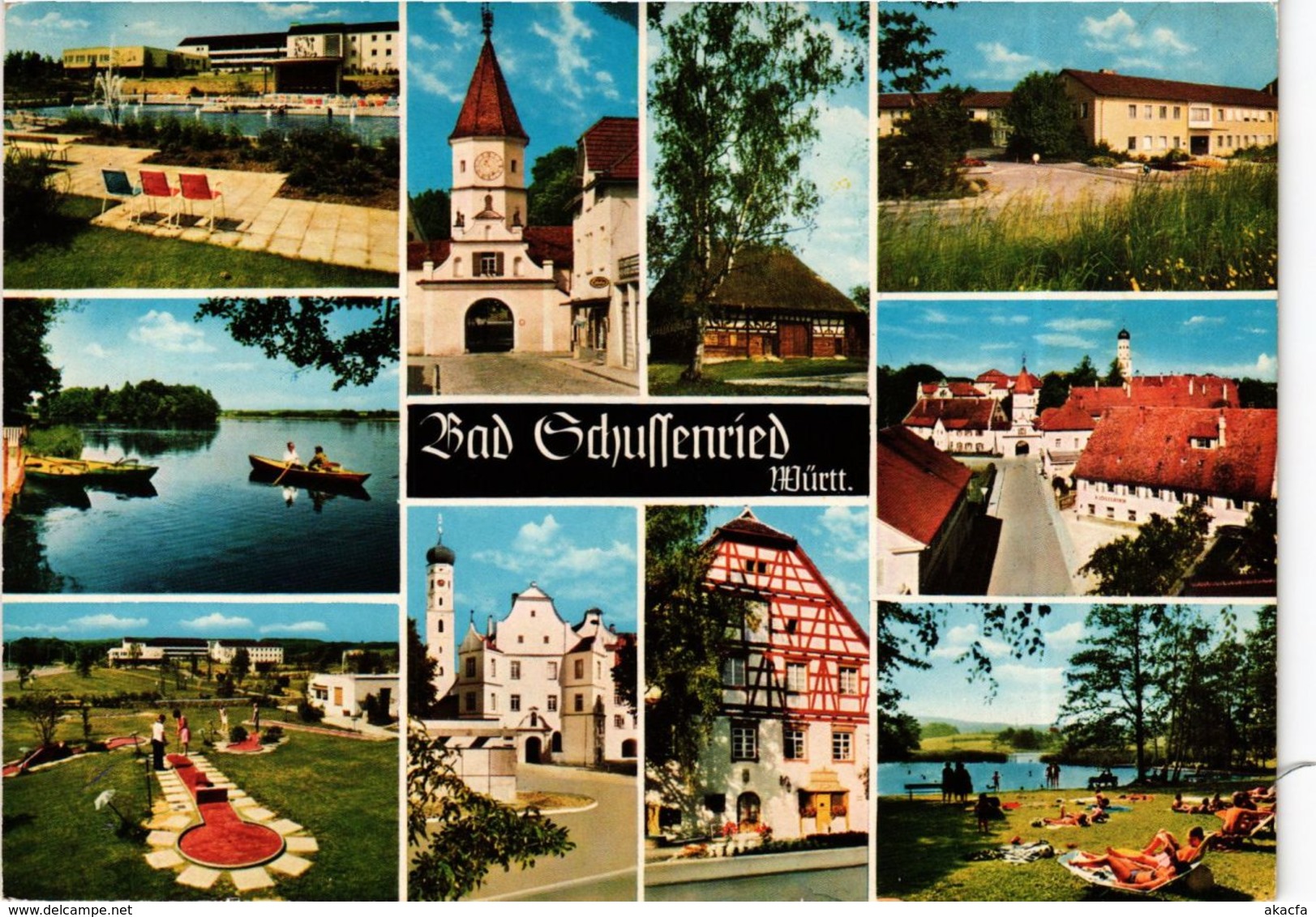 CPA AK Bad Schussenried - Scenes - 1972 GERMANY (913320) - Bad Schussenried