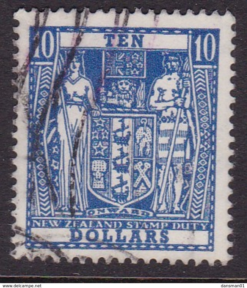 New Zealand 1968 Fiscal P.14 SG F222a Used - Fiscaux-postaux