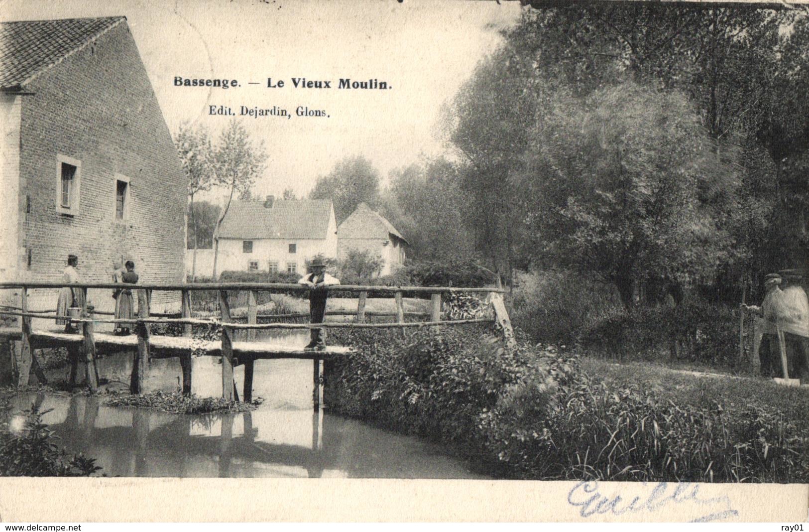 BELGIQUE - LIEGE - BASSENGE - Le Vieux Moulin. - Bassenge