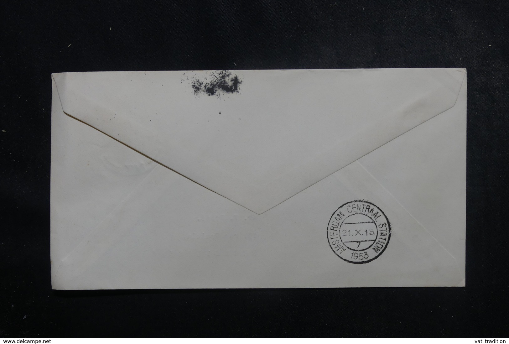 NOUVELLE ZÉLANDE - Enveloppe Par Vol Spécial Christchurch / Amsterdam En 1953 , Affranchissement Plaisant - L 44878 - Cartas & Documentos