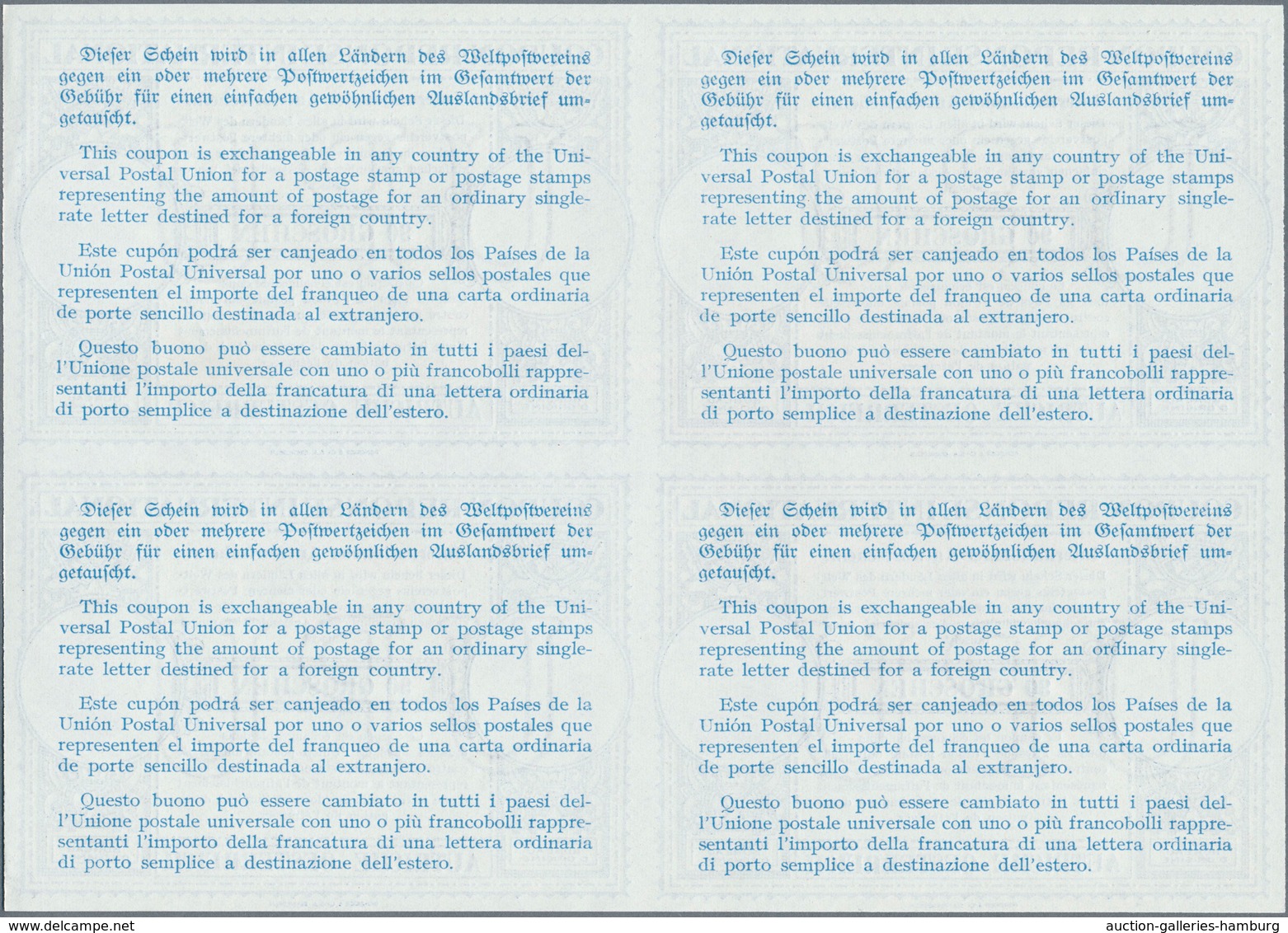 Österreich - Ganzsachen: 1946, November. Internationaler Antwortschein "90 Groschen" (London-Muster) - Altri & Non Classificati