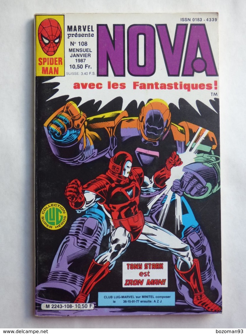 NOVA  N° 108  TRES BON ETAT - Nova