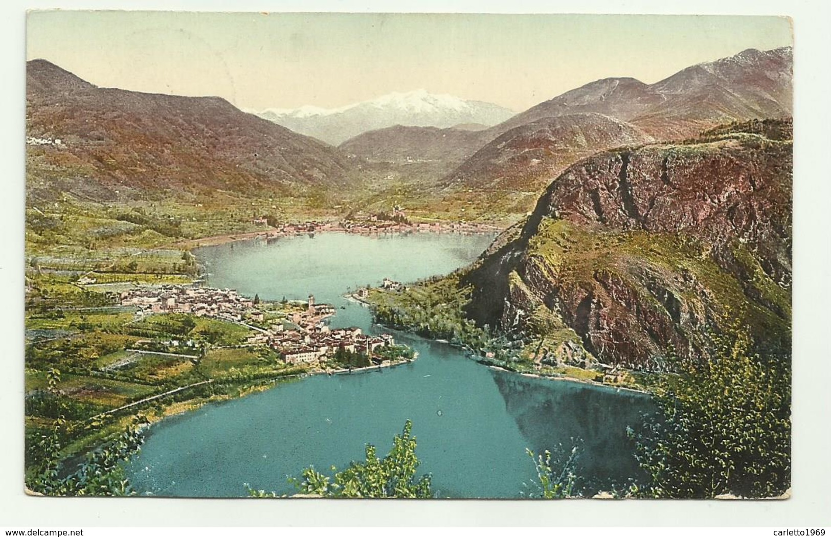 LAGO DI LUGANO - LAVENA E PONTE TRESA  VIAGGIATA FP - Lugano