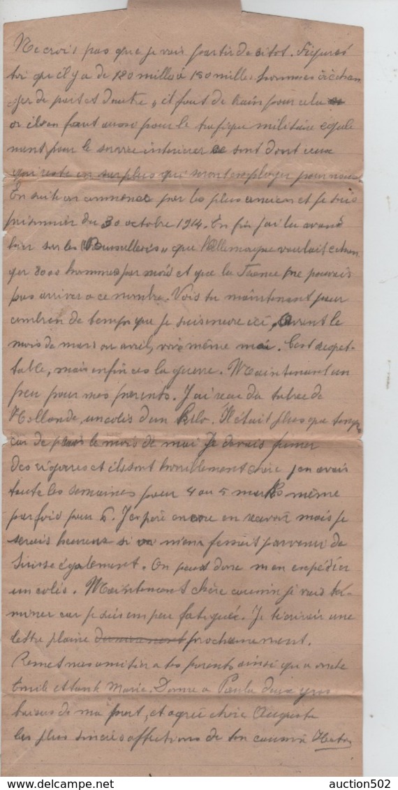 PR7501/ Lettre PDG-POW-KFS Camp De Gardelegen C.Gardelegen Geprüft F.a.+ Censure Trier > Henripont - Prisonniers