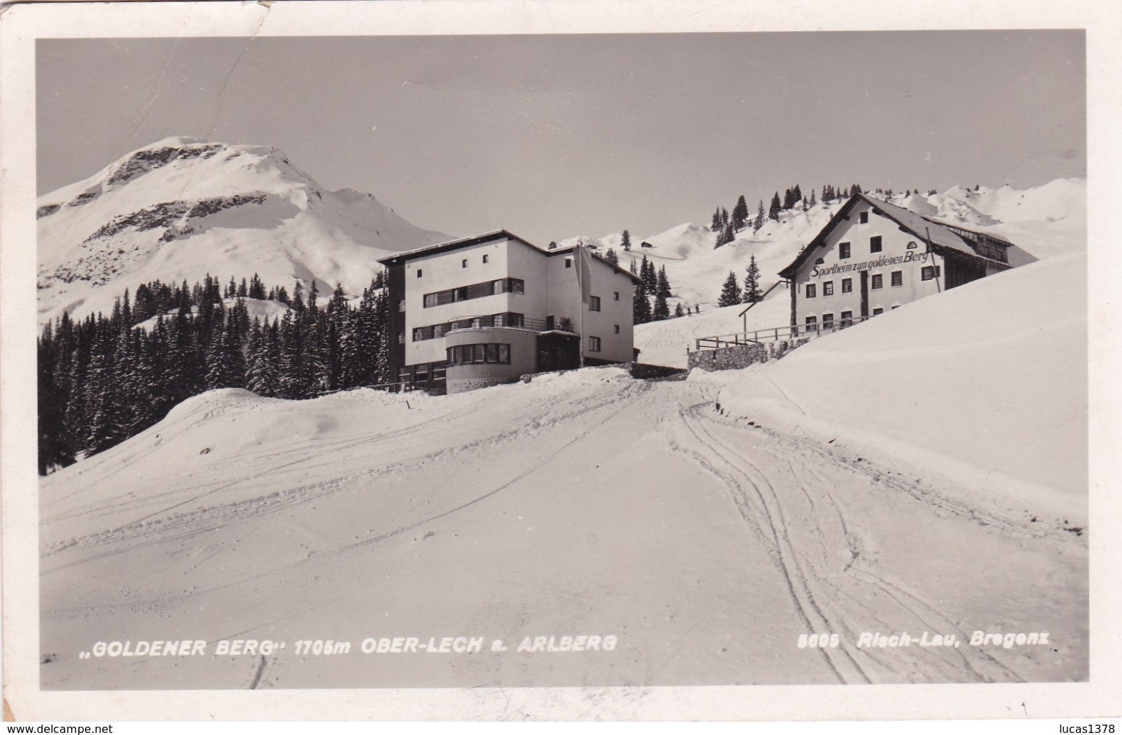 CPA AUTRICHE "Goldener Berg" - Lech