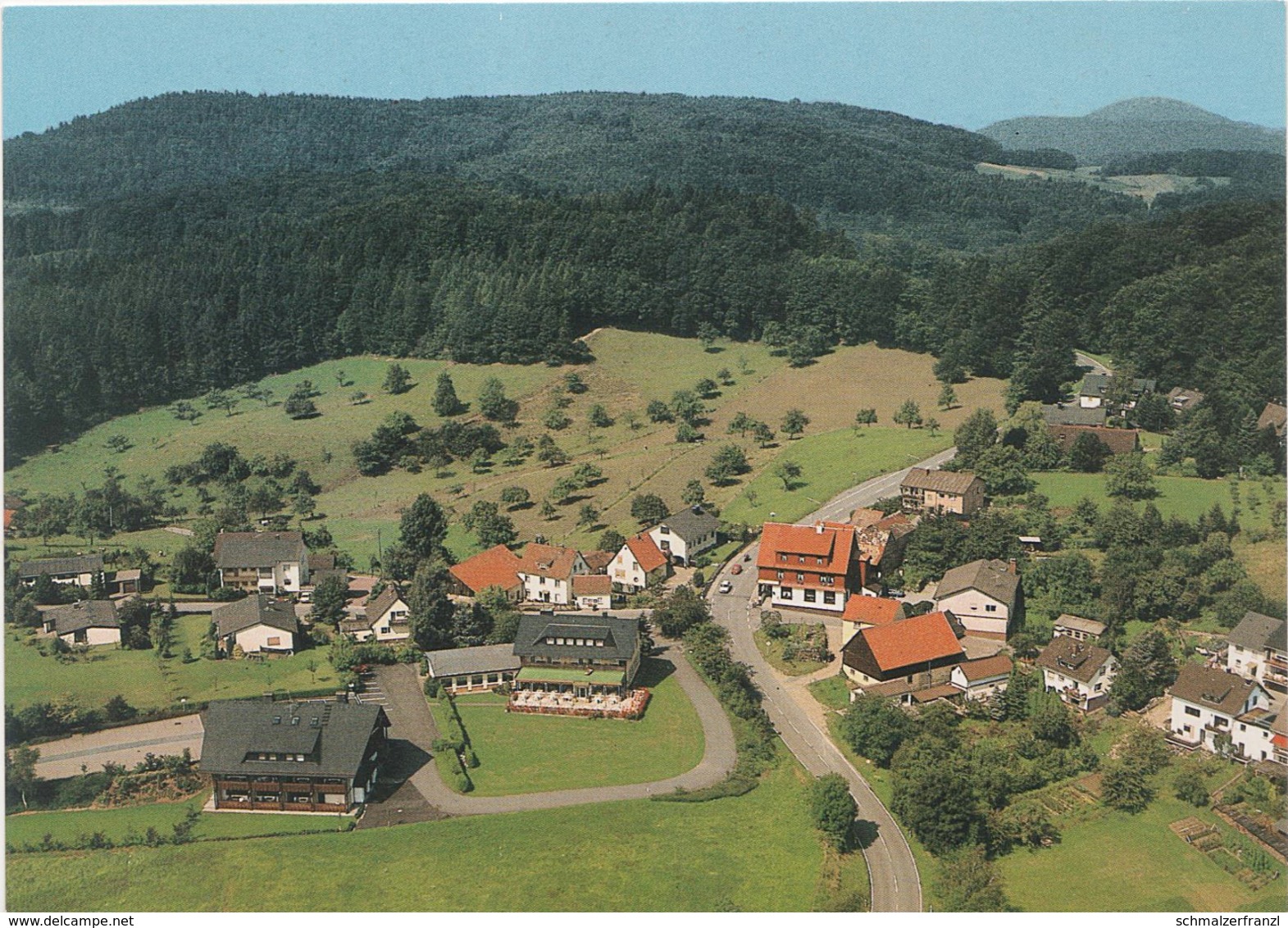 AK Juhöhe Odenwald Pension Cafe Restaurant Haus Höfle A Bonsweiher Mörlenbach Heppenheim Laudenbach Albersbach Rimbach - Odenwald