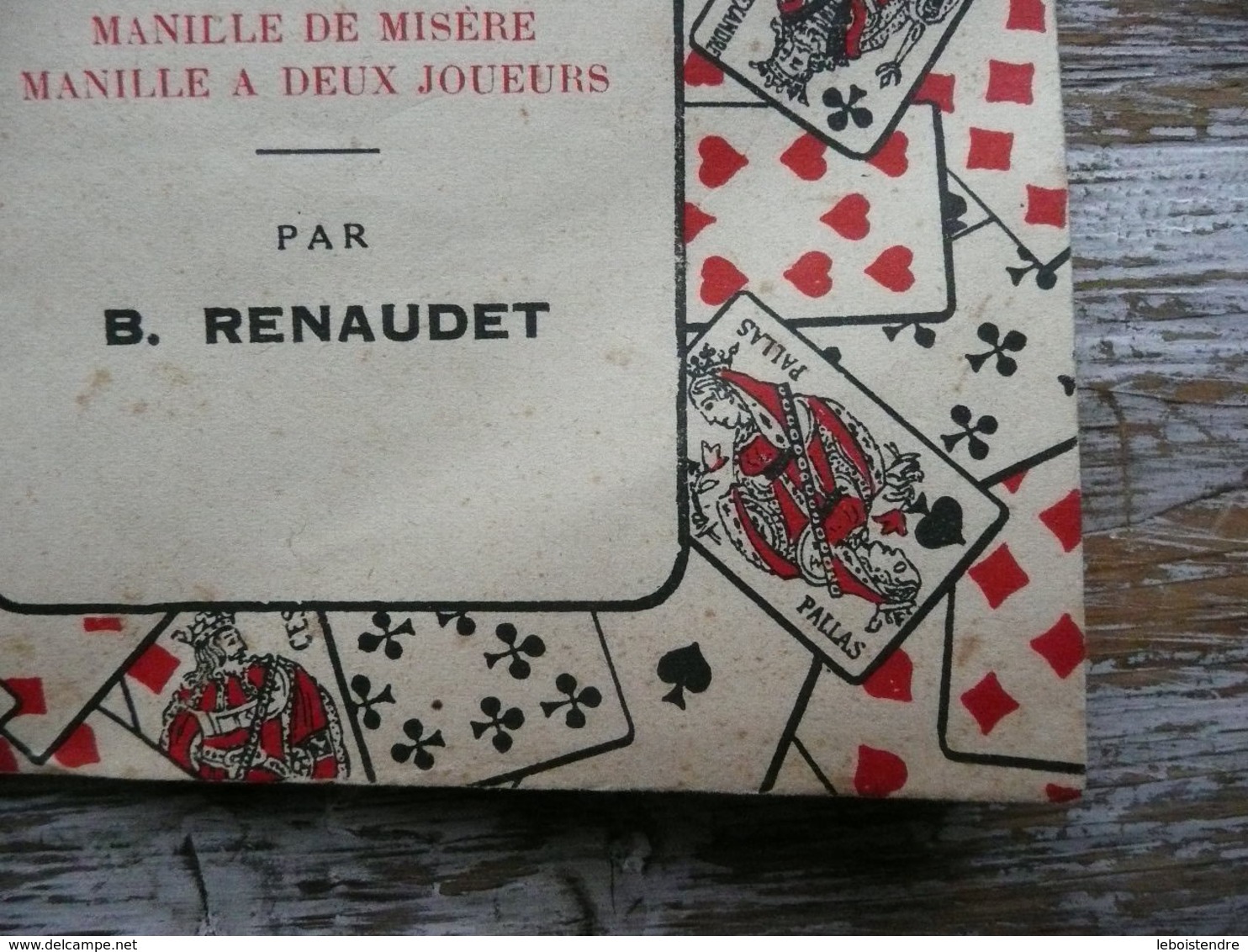 LA MANILLE REGLES COMPLETES ET COMMENTAIRES TOUS LES JEUX ET LEURS REGLES 1950 RENAUDET - Gesellschaftsspiele