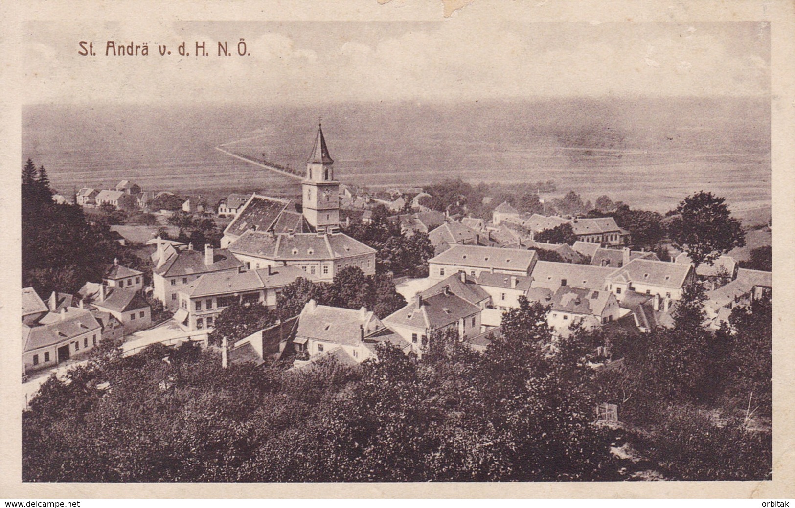 St. Andrä Vor Dem Hagenthale (St. Andrä-Wördern) * Gesamtansicht * Österreich * AK1557 - Tulln