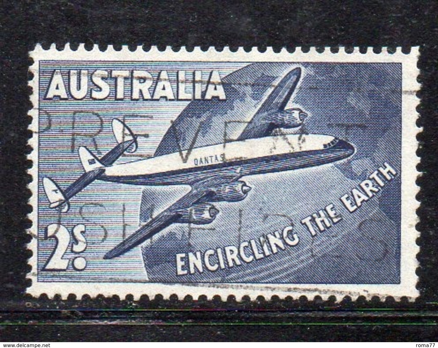 Y1708 - AUSTRALIA 1958, Posta Aerea  Yvert N. 10  Usato  (2380A) - Oblitérés