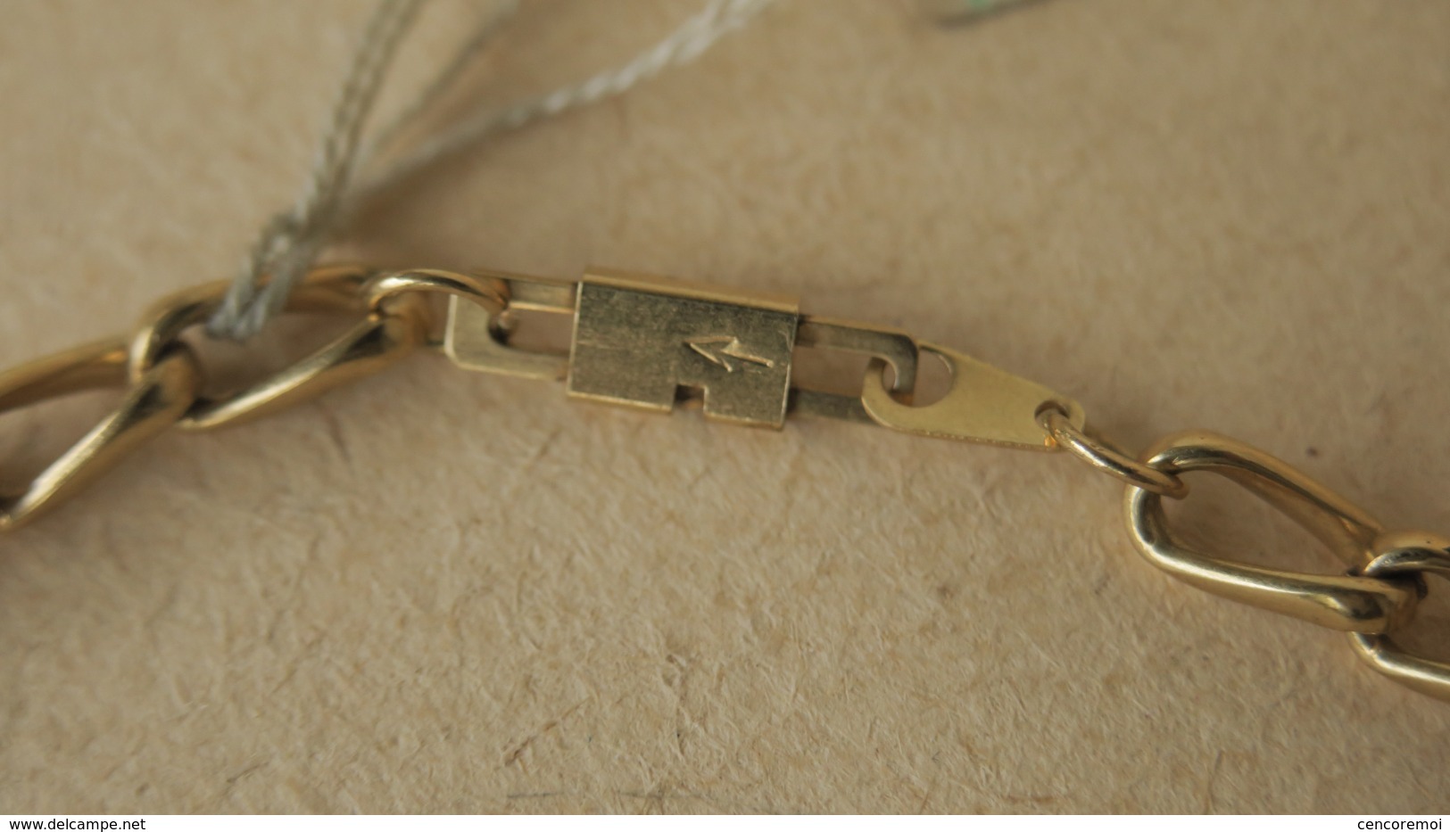 Bijoux Vintage Des Années 80-90, Collier En Plaqué Or, état Neuf, Jamais Porté - Bracelets