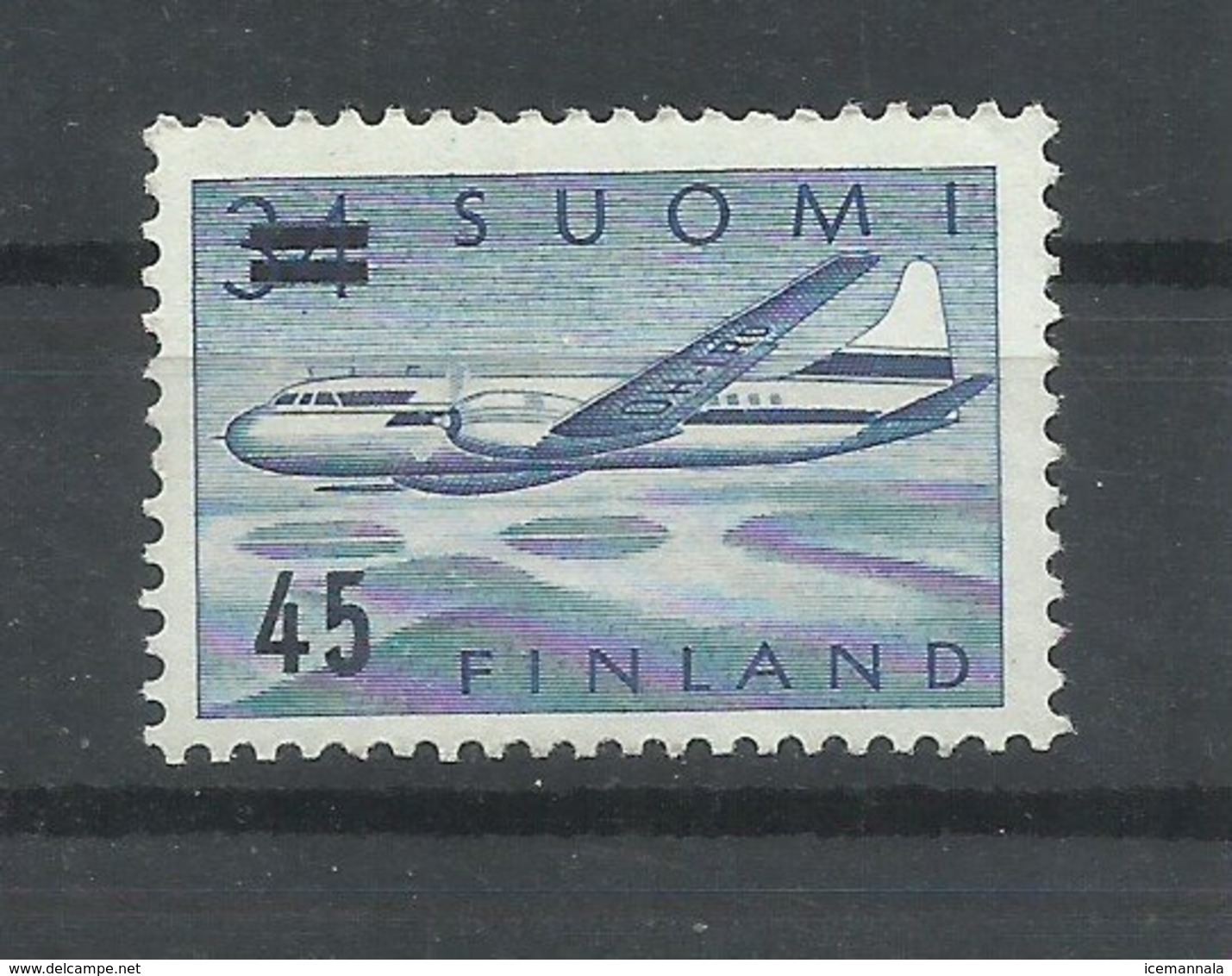 FINLANDIA  YVERT  AEREO   7    MNH  ** - Ongebruikt