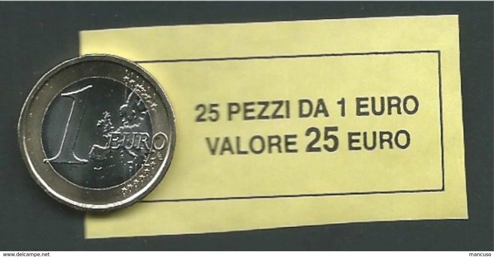 RARO - ITALIA  2019 - ROLL  1 EURO  ORIGINALE ZECCA - DATA VISIBILE - FDC - Rollen