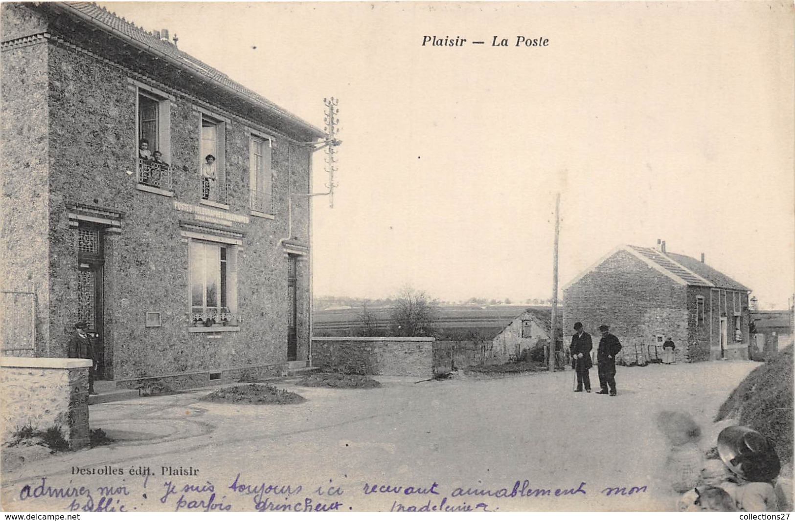 78-PLAISIR- LA POSTE - Plaisir