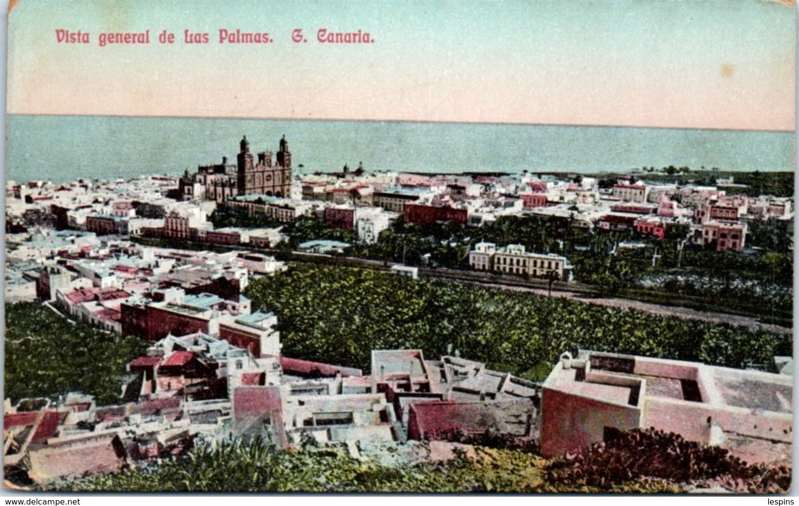 ESPAGNE --  Vista General De Las Palmas G. Canarie - La Palma