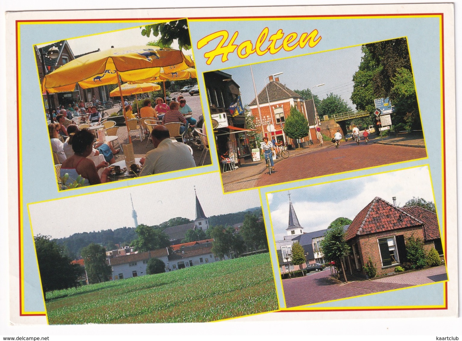 Holten  - Centrum, Chinees-Ind. Restaurant, Terras, Dorpskerk Etc. - Holten