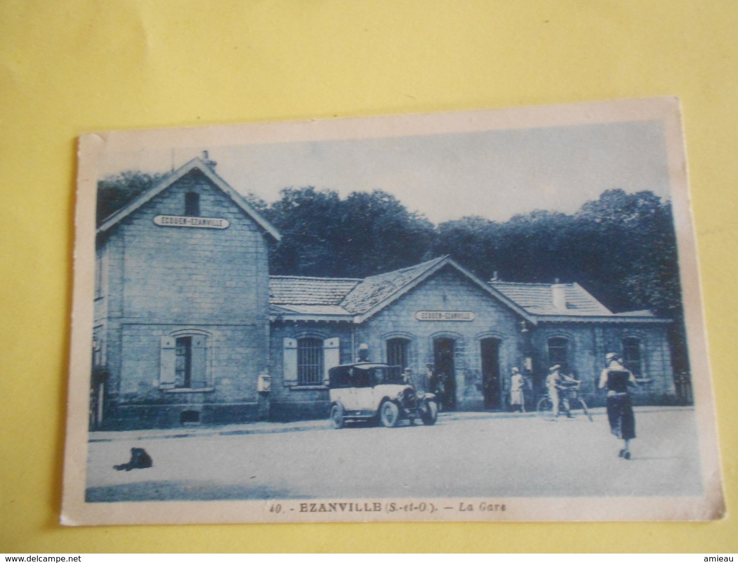 Carte Postale   /ecouen  Ezanville / La Gare /95 - Ezanville