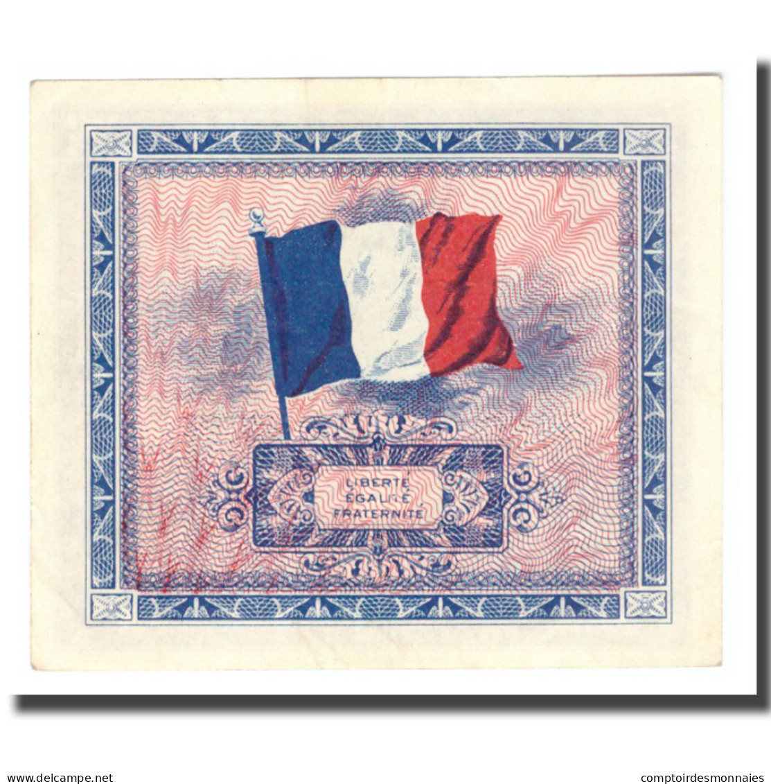 France, 2 Francs, Drapeau/France, 1944, 1944, SUP+, Fayette:VF16.2, KM:114b - 1944 Flagge/Frankreich