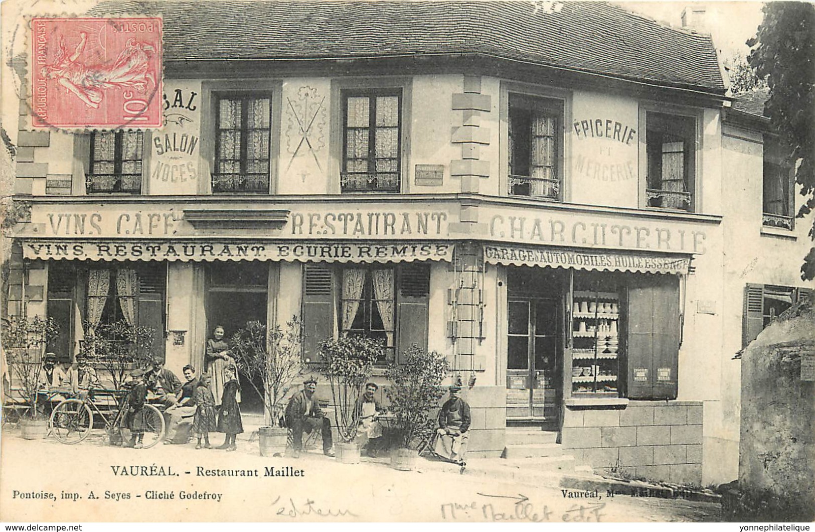 95 - Val D'Oise - VAUREAL -  953303 - Restaurant Maillet - Vauréal