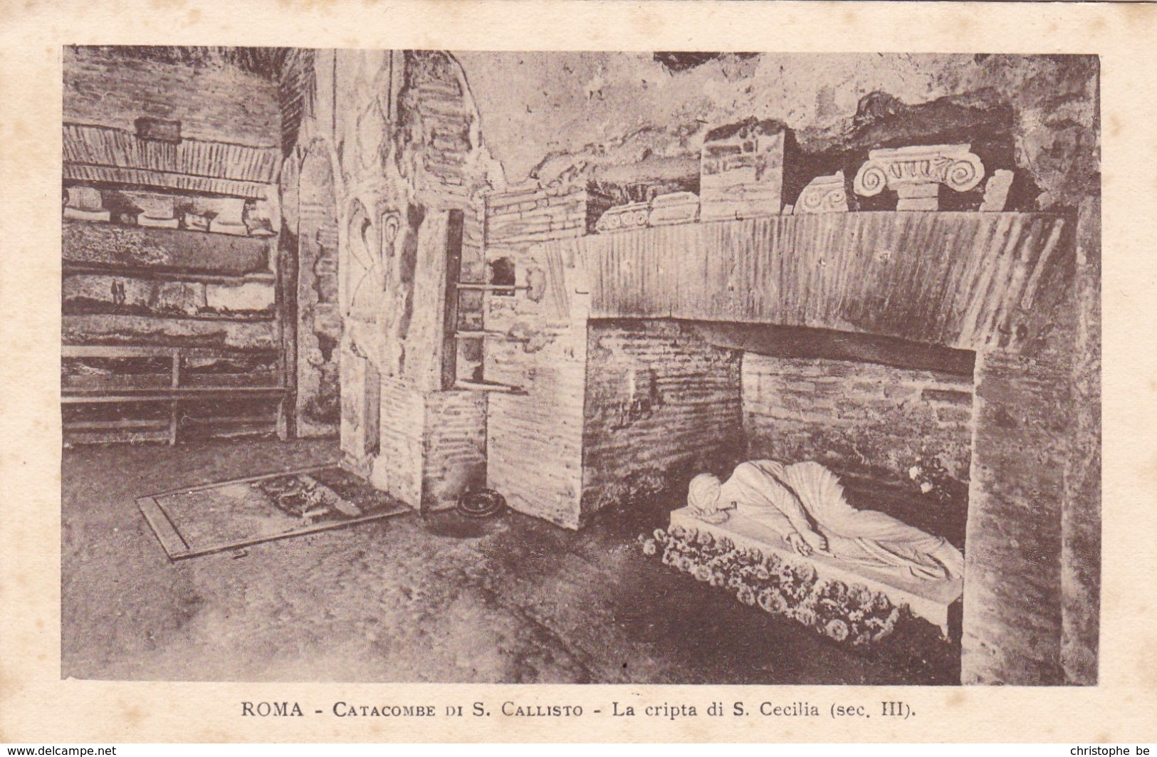 Roma, Catacombe Di S Callisto, La Cripta Di S Cecillia (pk62363) - Museums