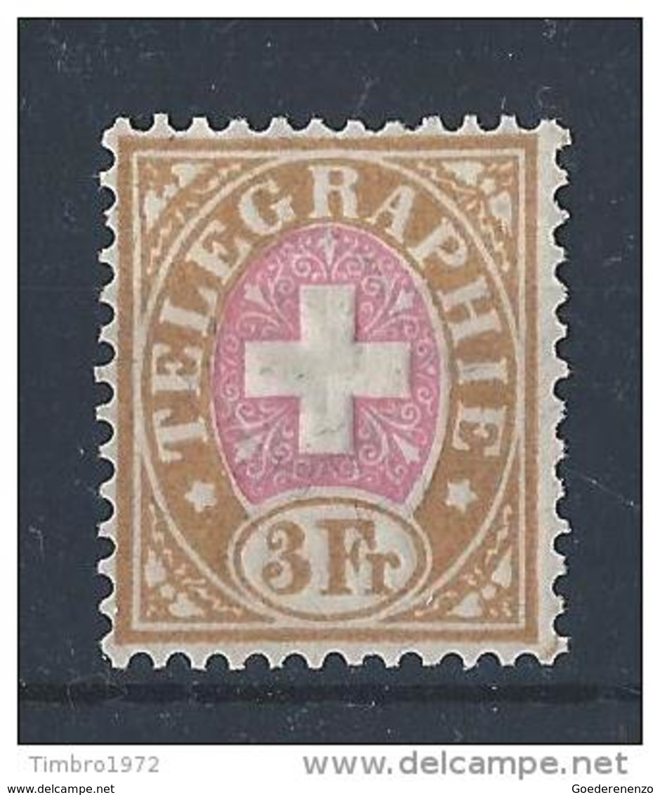 Telegraafzegel Nr 6 * - Telegraph