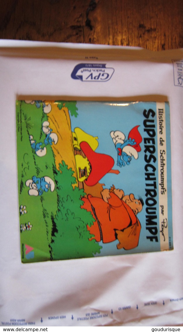 LES SCHTROUMPFS LIVRE DISQUE SUPERSCHTROUMPF - Schtroumpfs, Les