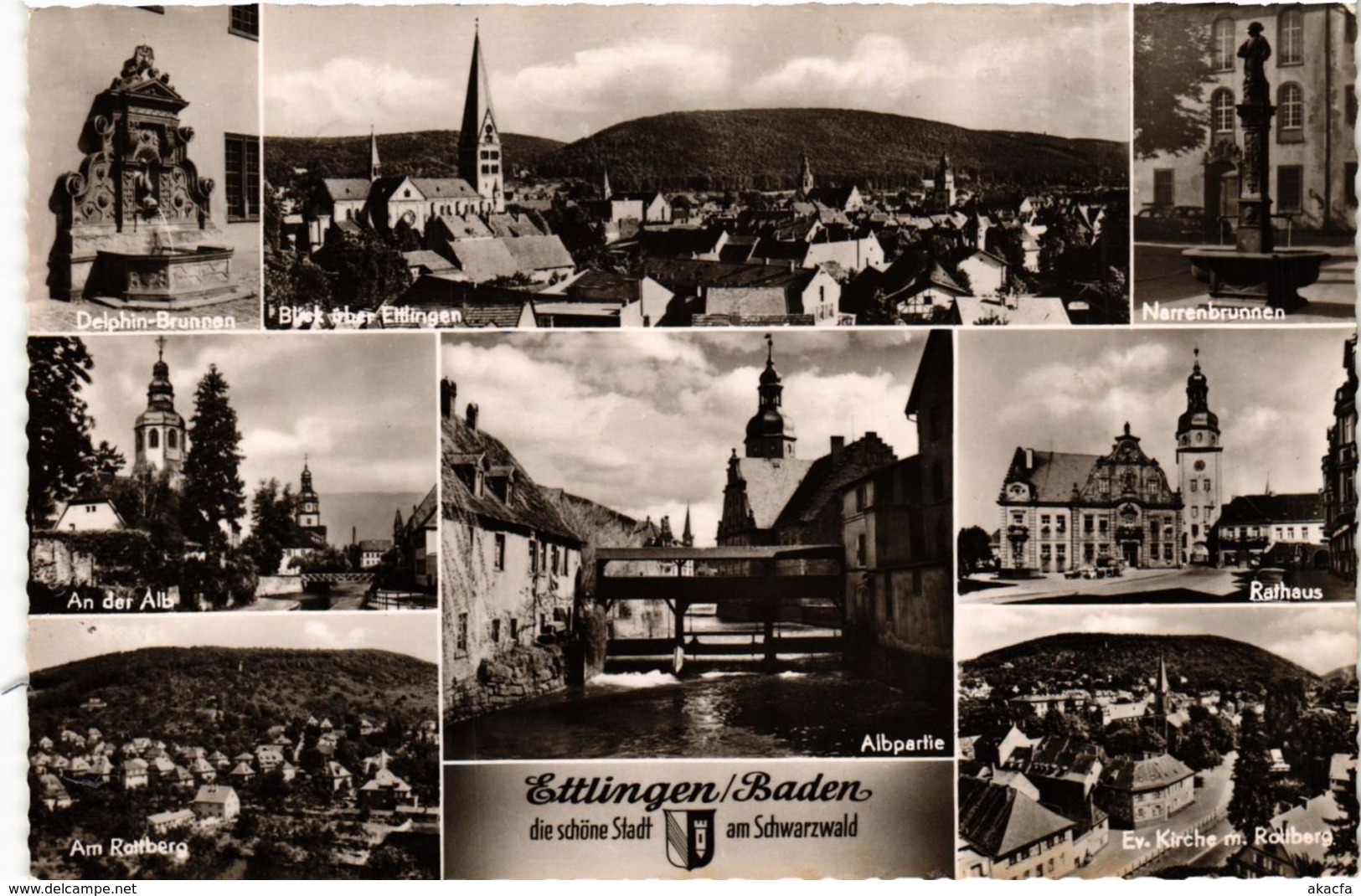 CPA AK Ettlingen- Souvenir GERMANY (904485) - Ettlingen