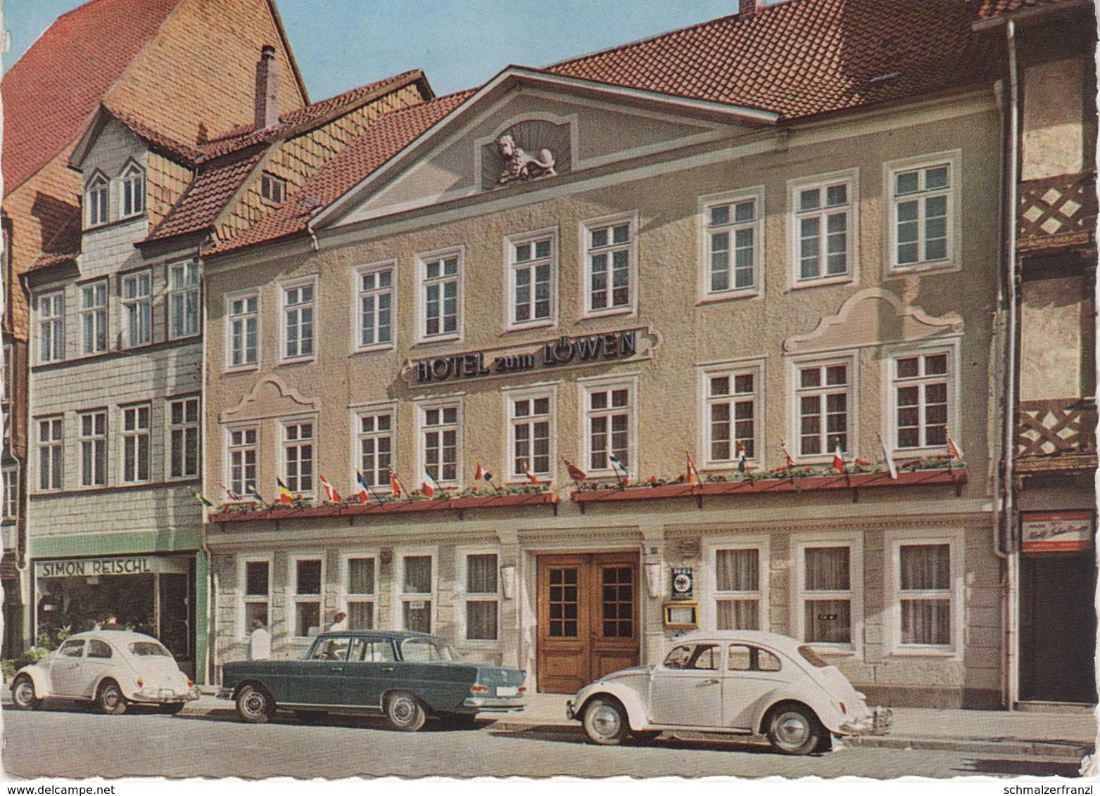 AK Duderstadt Hotel Zum Löwen A Mingerode Westerode Tiftlingerode Gerblingerode Nesselröden Breitenberg Fuhrbach Brehme - Duderstadt