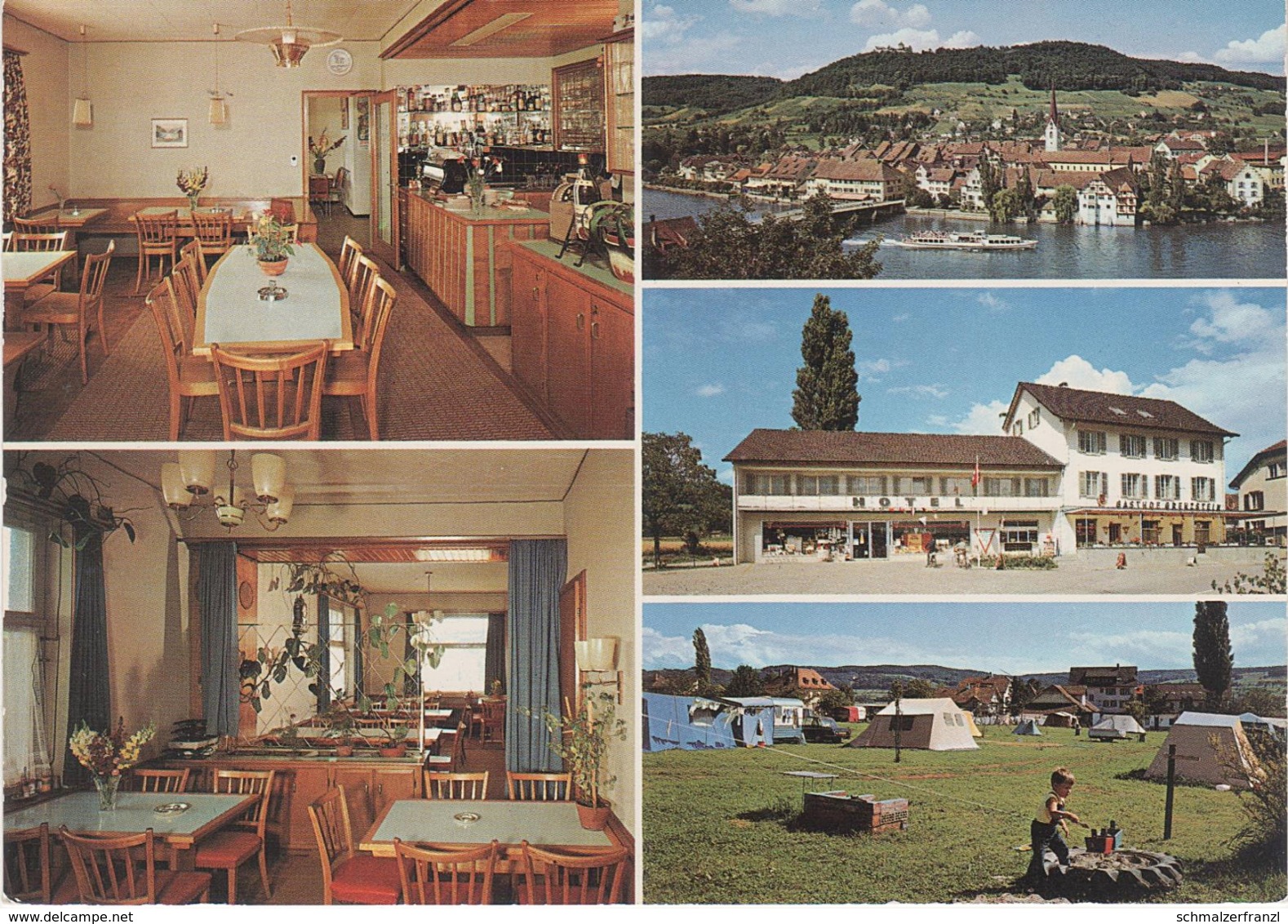 AK Stein Am Rhein Hotel Gasthof Grenzstein A Kaltenbach Eschenz Hemishofen Öhningen Schaffhausen SH Schweiz Suisse - Stein Am Rhein