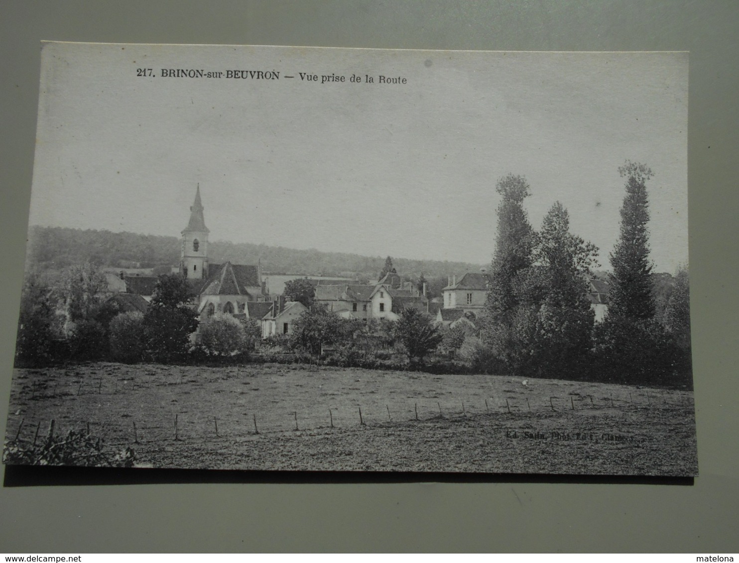 NIEVRE BRINON SUR BEUVRON VUE PRISE DE LA ROUTE - Brinon Sur Beuvron