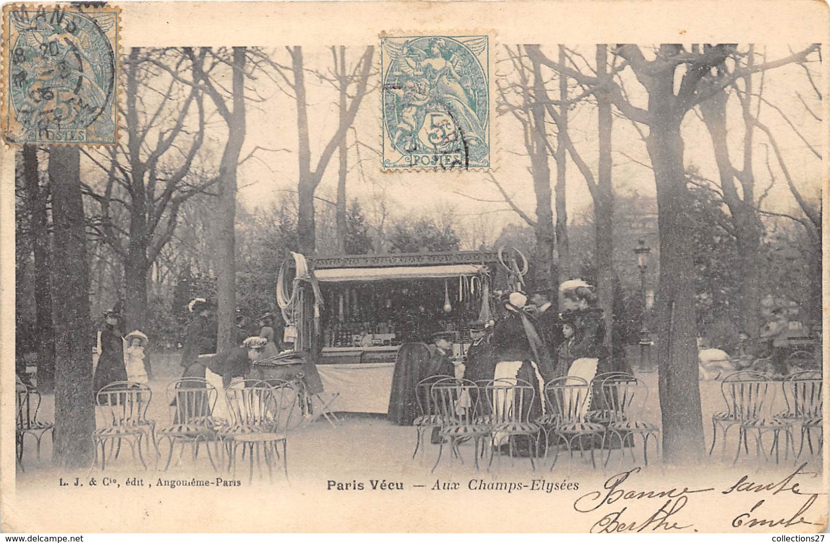 PARIS VECU- AUX CHAMPS-ELYSEES - Other & Unclassified
