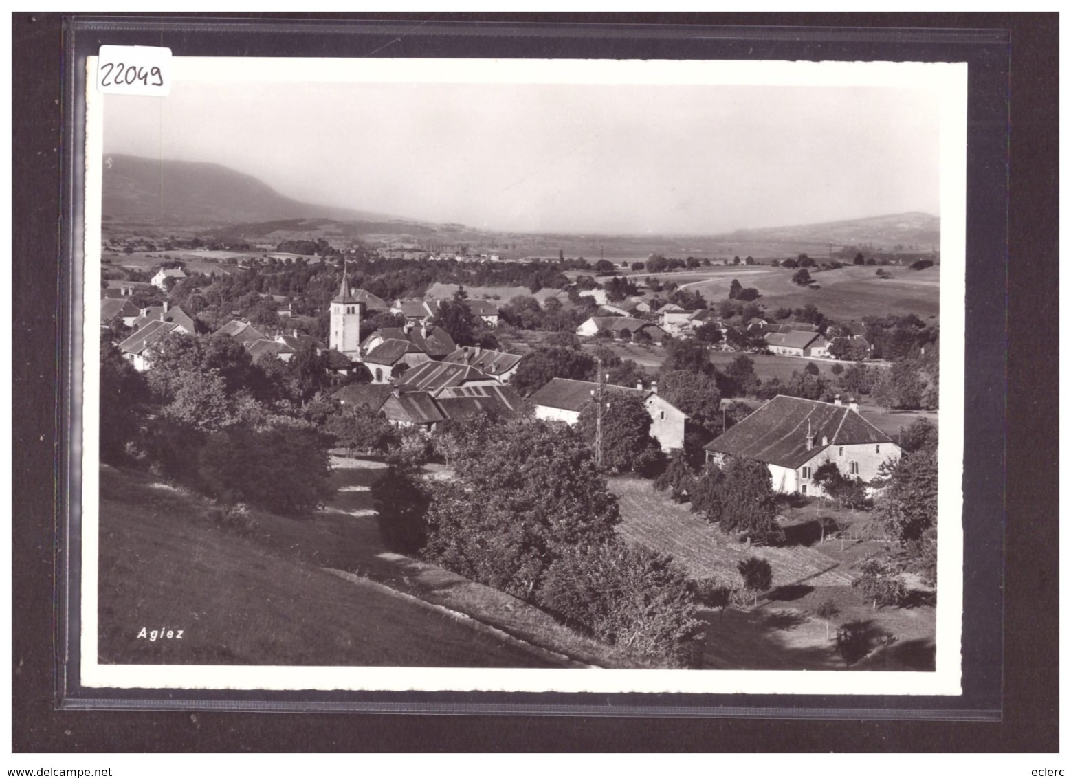 FORMAT 10x15cm - DISTRICT D'ORBE - AGIEZ - TB - Giez