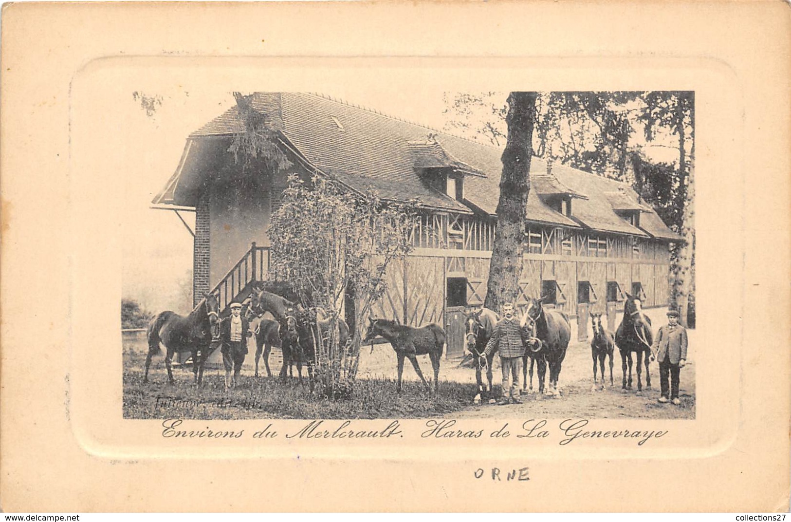 61-ENVIRONS DE MERLERAULT- HARAS DE LA GENEVRAYE - Le Merlerault