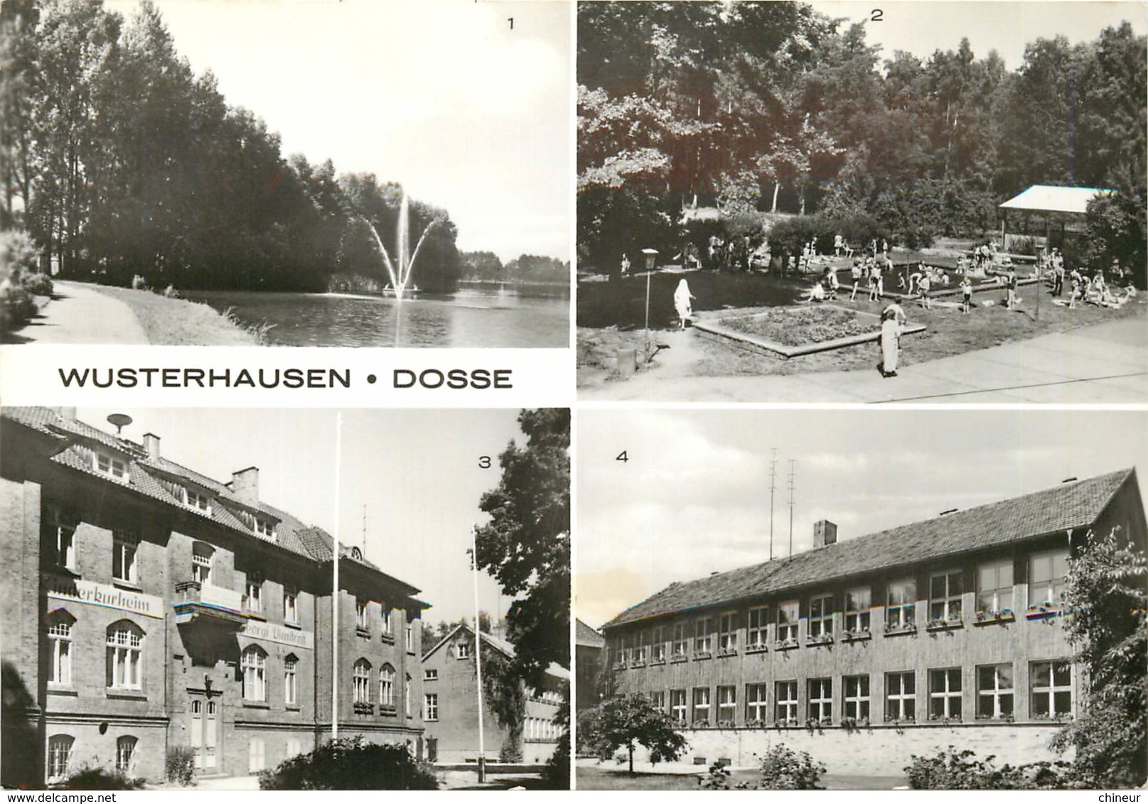 ALLEMAGNE WUSTERHAUSEN DOSSE  CARTE MULTIVUES - Wusterhausen