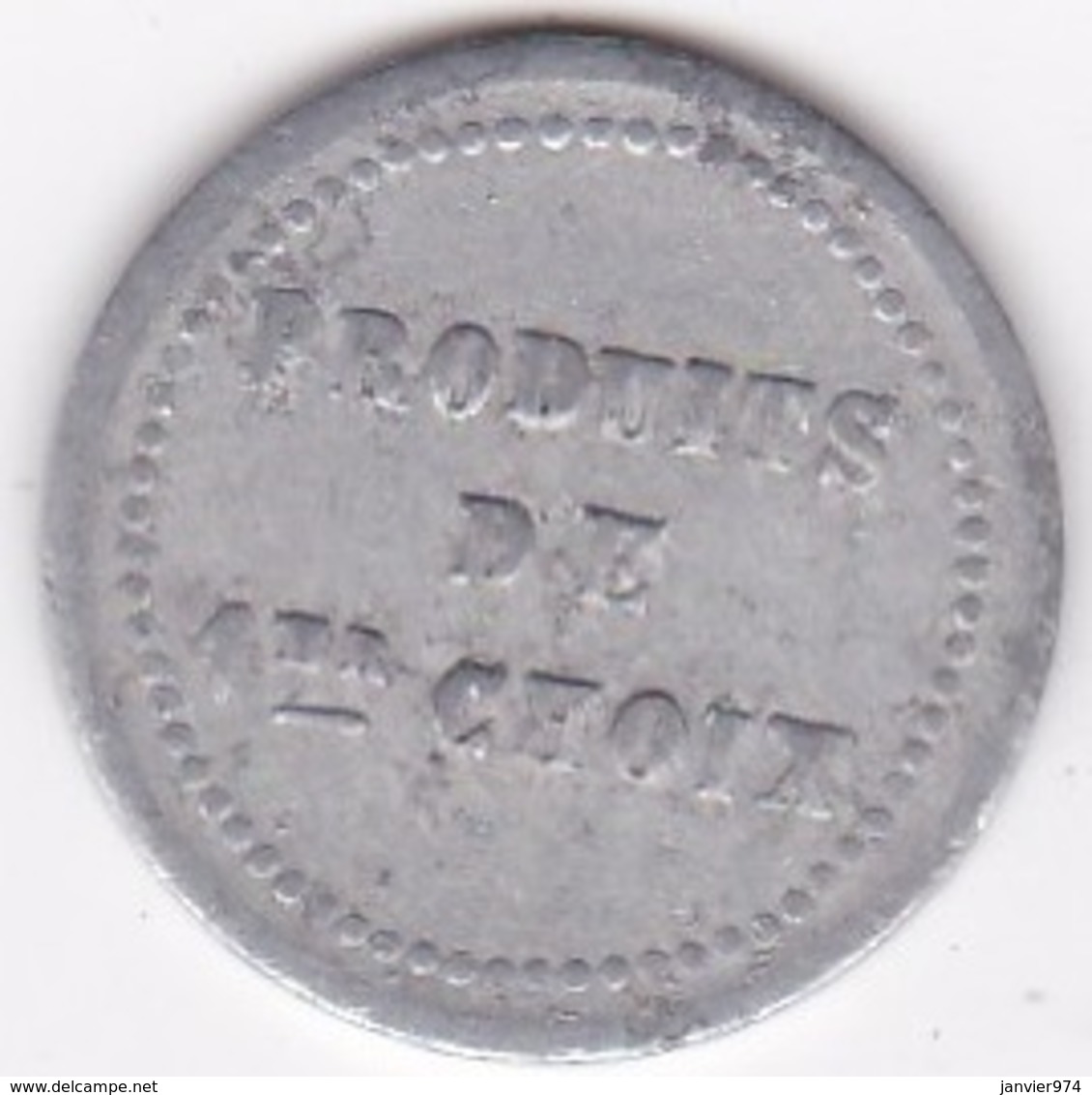 80. Somme. Albert. Comptoirs Albertins. Produits De 1er Choix. 5 Centimes , En Aluminium - Monetari / Di Necessità