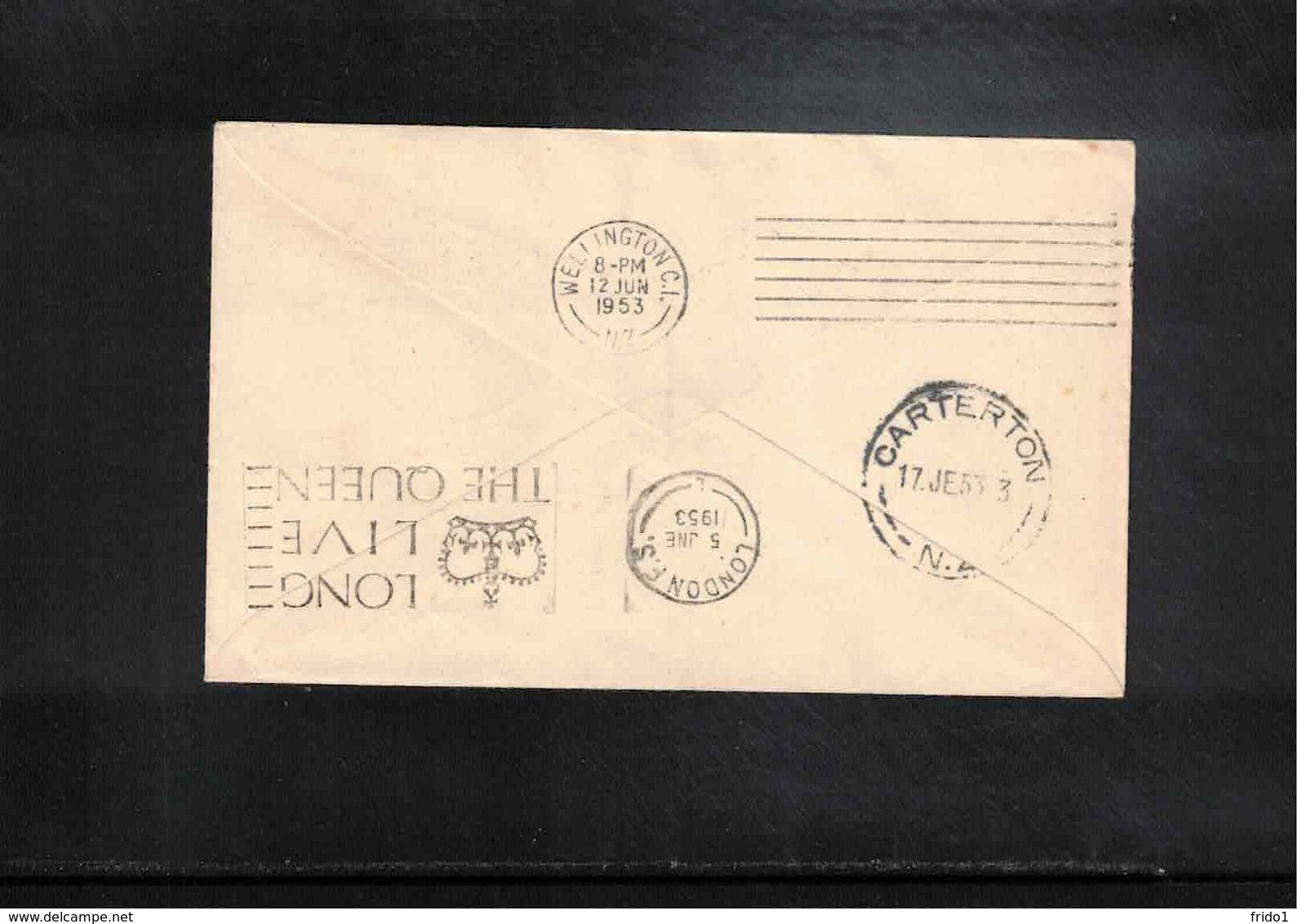 New Zealand 1953 Coronation Mail Interesting Cover - Storia Postale