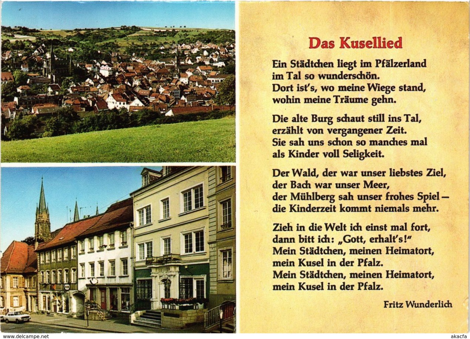 CPA AK Kusel - Totalansicht - Town Scene - 1979 GERMANY (914195) - Kusel