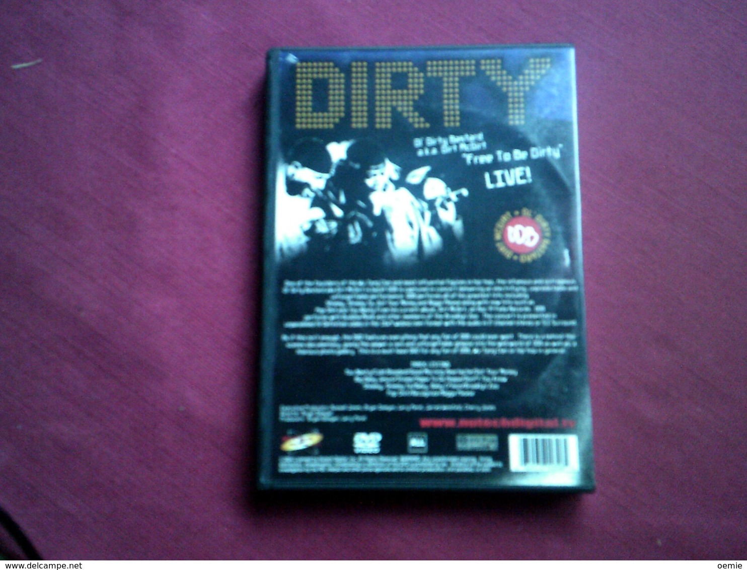 DIRTY   FREE TO BE DIRTY LIVE - Concert En Muziek