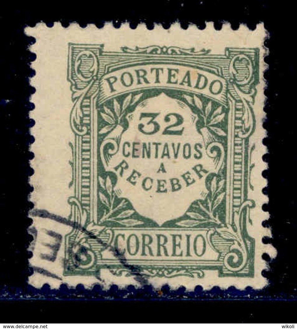 ! ! Portugal - 1922 Postage Due 32 C - Af. P 36 - Used - Used Stamps