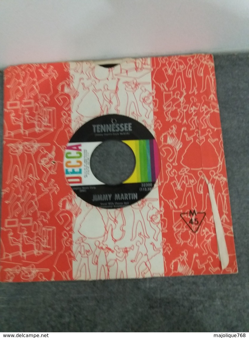 Jimmy Martin - Tennessee - Steal Some Where And Die - DECCA 32300 - 1968 - Country & Folk