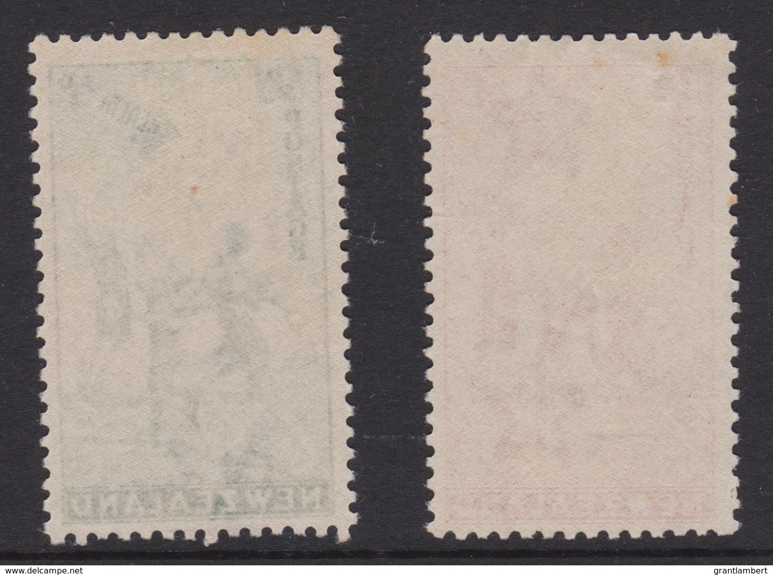 New Zealand  1939 Health - Beach Ball Set Of 2 Surcharges MH - See Notes - Unused Stamps