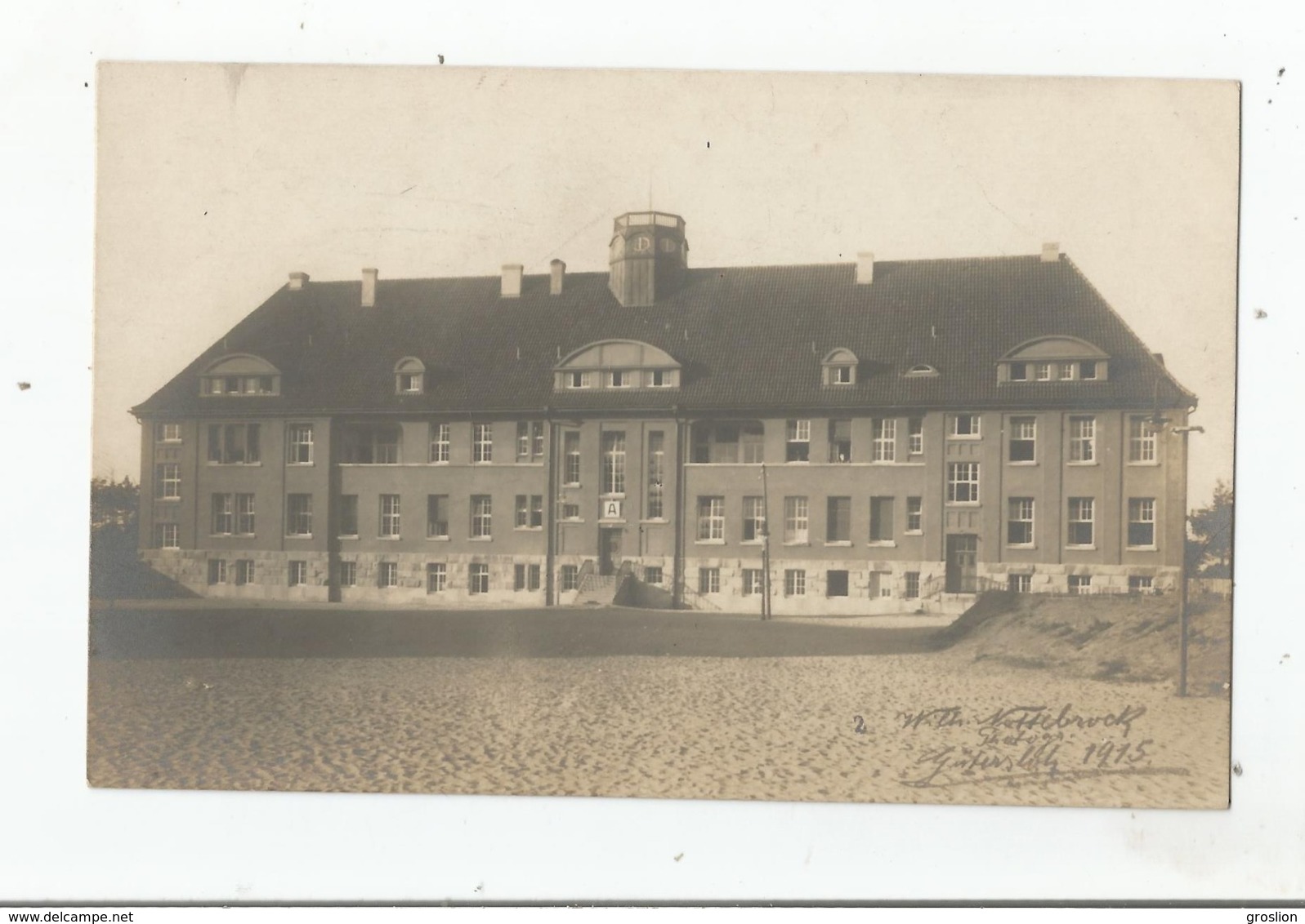 GUTERSLOH  2 OFFIZIER GEFANGENEN -LAGER (1915) CAMP DE PRISONNIERS D'OFFICIERS - Guetersloh