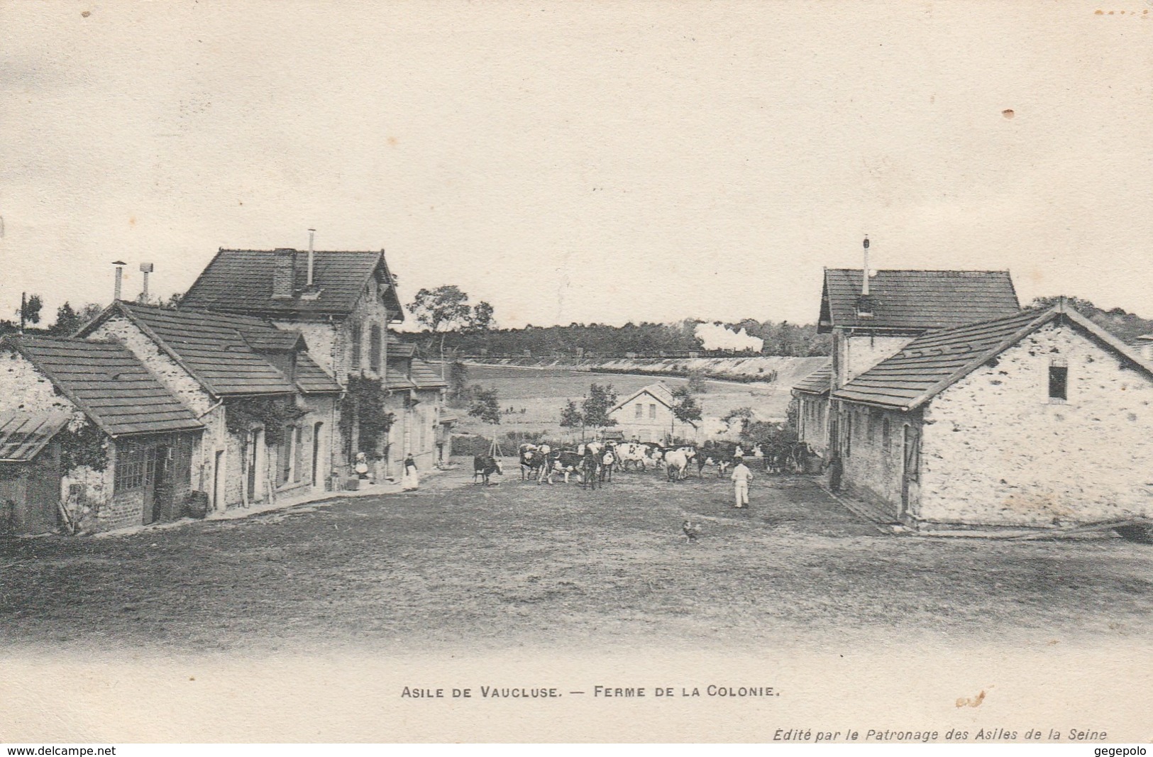 Asile De VAUCLUSE  - Ferme De La Colonie - Sainte Genevieve Des Bois