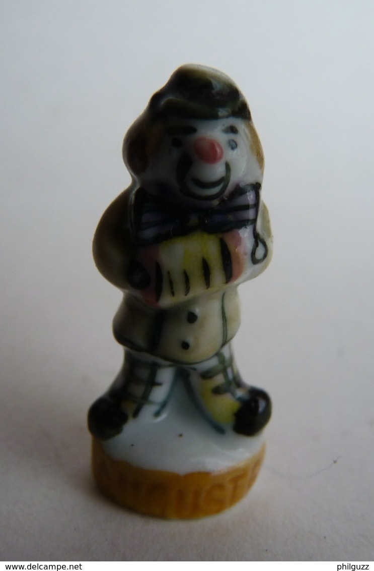 FEVE EN PORCELAINE NORDIA LES ROIS DU CIRQUE - CLOWN AUGUSTE (2) 1993 - Personnages