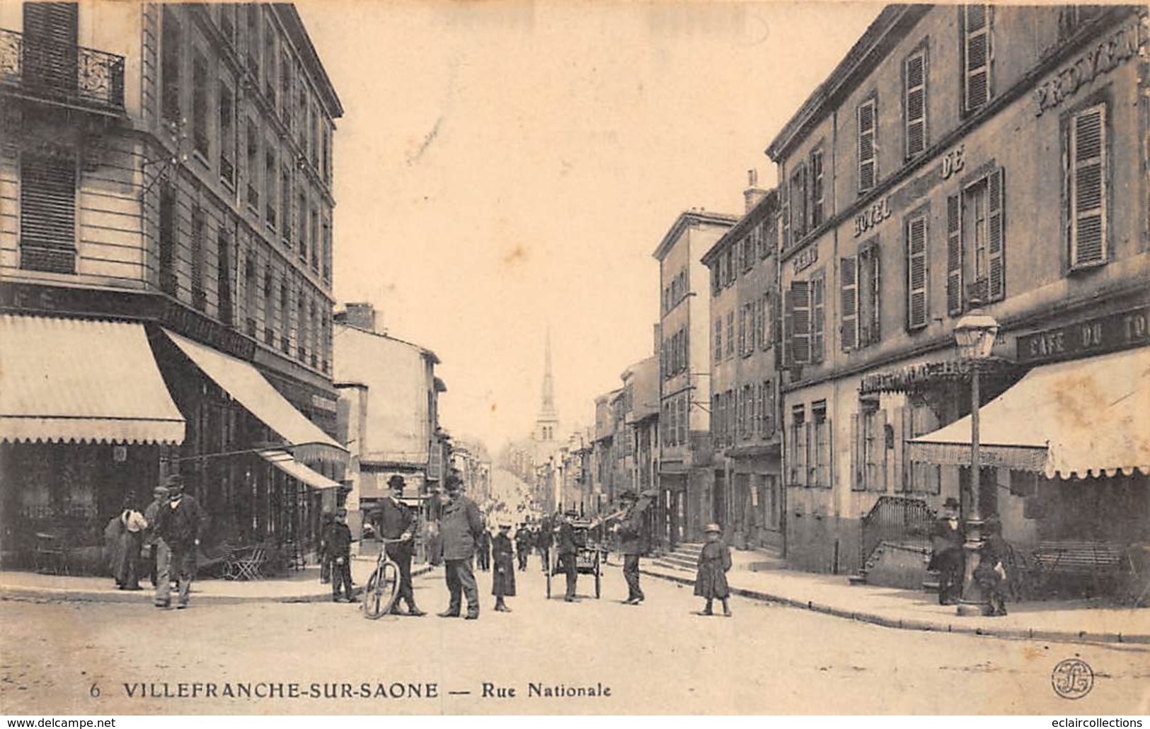 Villefranche Sur Saône      69          Rue Nationale           (voir Scan) - Villefranche-sur-Saone