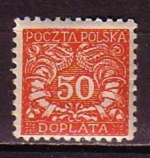 R3947 - POLOGNE POLAND TAXE Yv N°19 * - Taxe