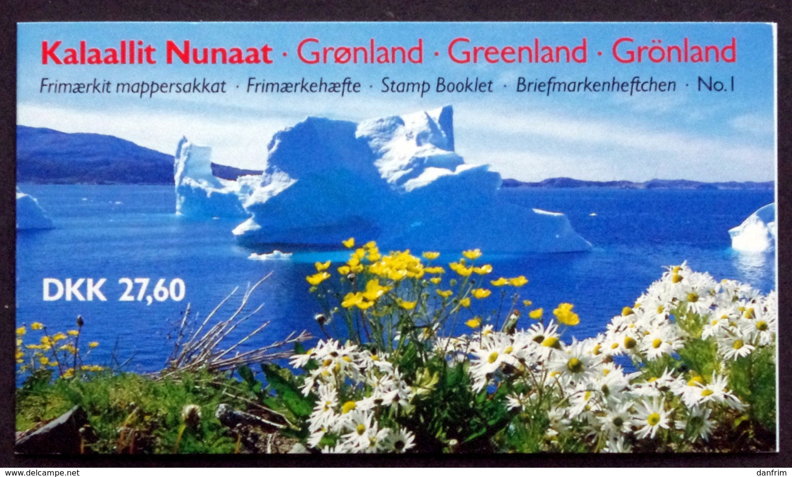 Greenland 1989  Booklet.MH 1.  Minr.  MNH  ( ** ) ( Lot  MAPPE  ) - Postzegelboekjes