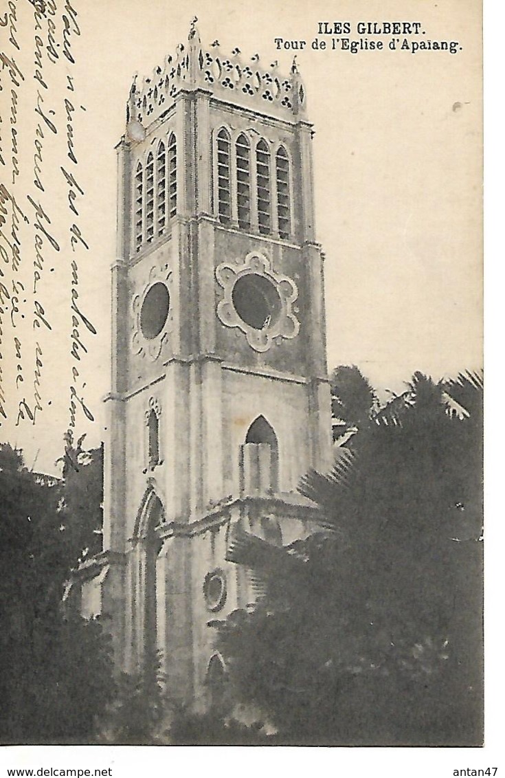 CPA / Océanie KIRIBATI / Océan Pacifique / Iles GILBERT / Tour De L'Eglise D'Apaïang - Kiribati