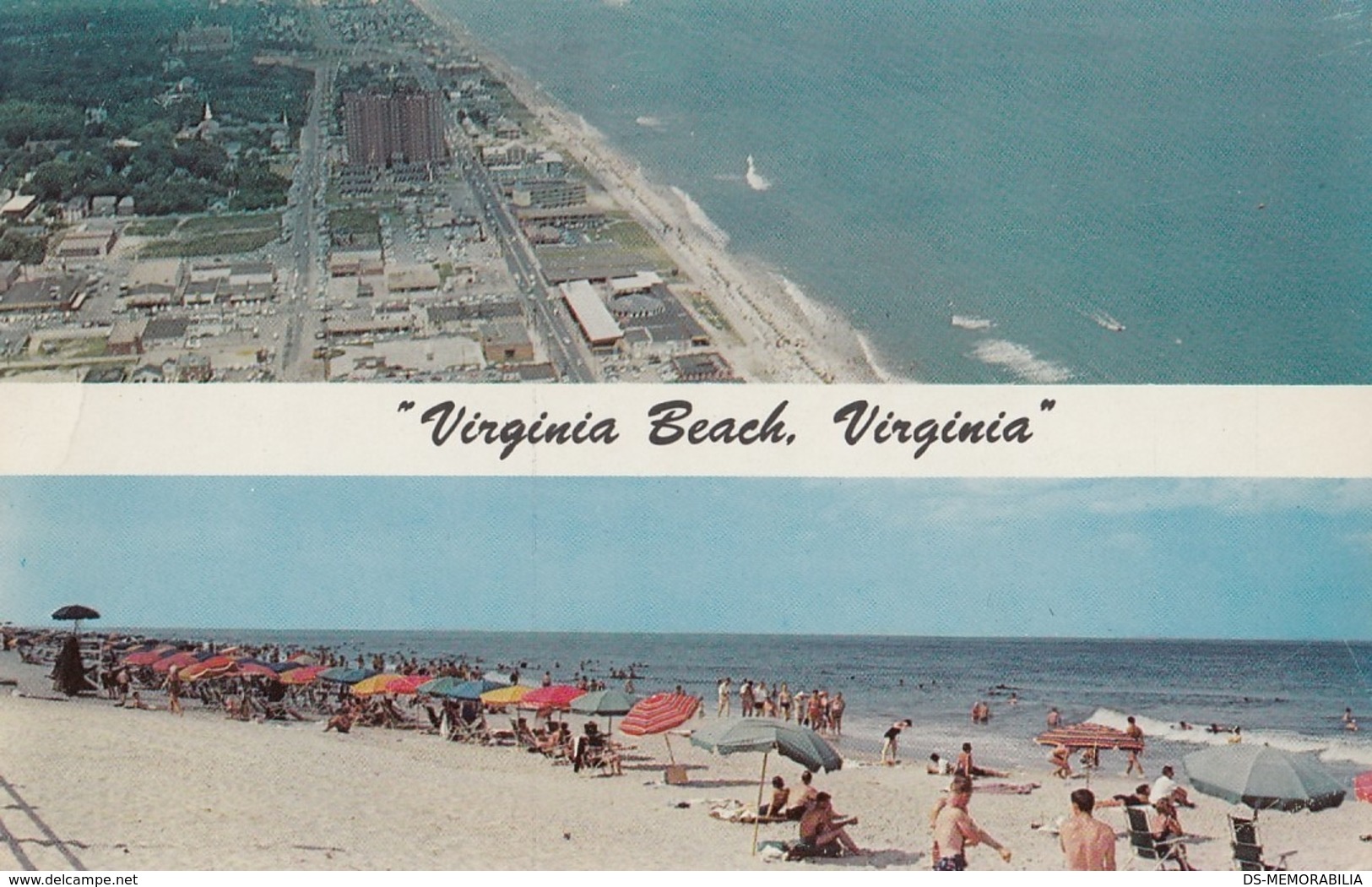 Virginia Beach VA Postcard 1959 - Virginia Beach