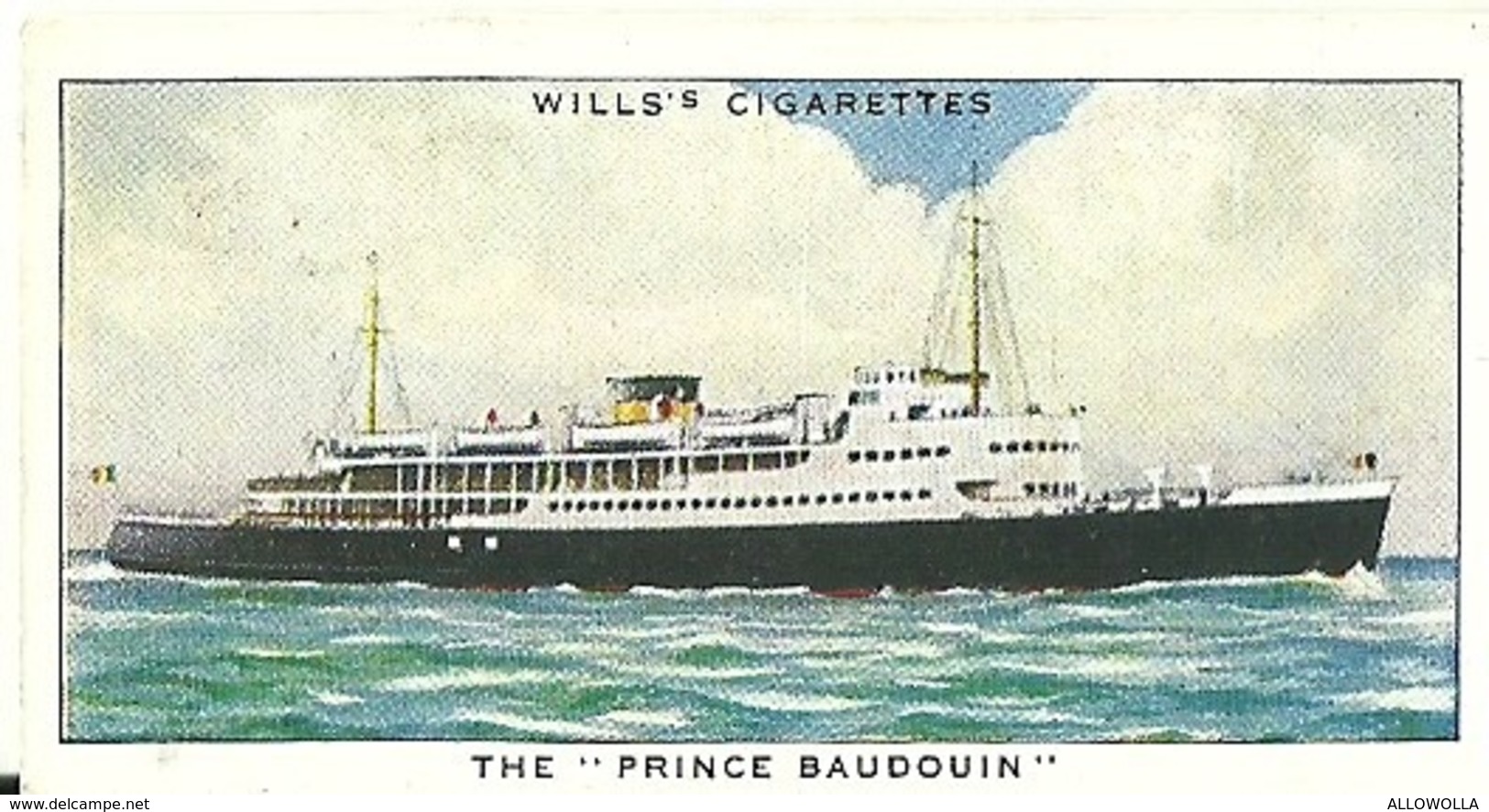 5783"THE PRINCE BAUDOUIN-WILLS'S CARD N° 41-SET SPEED" - Wills