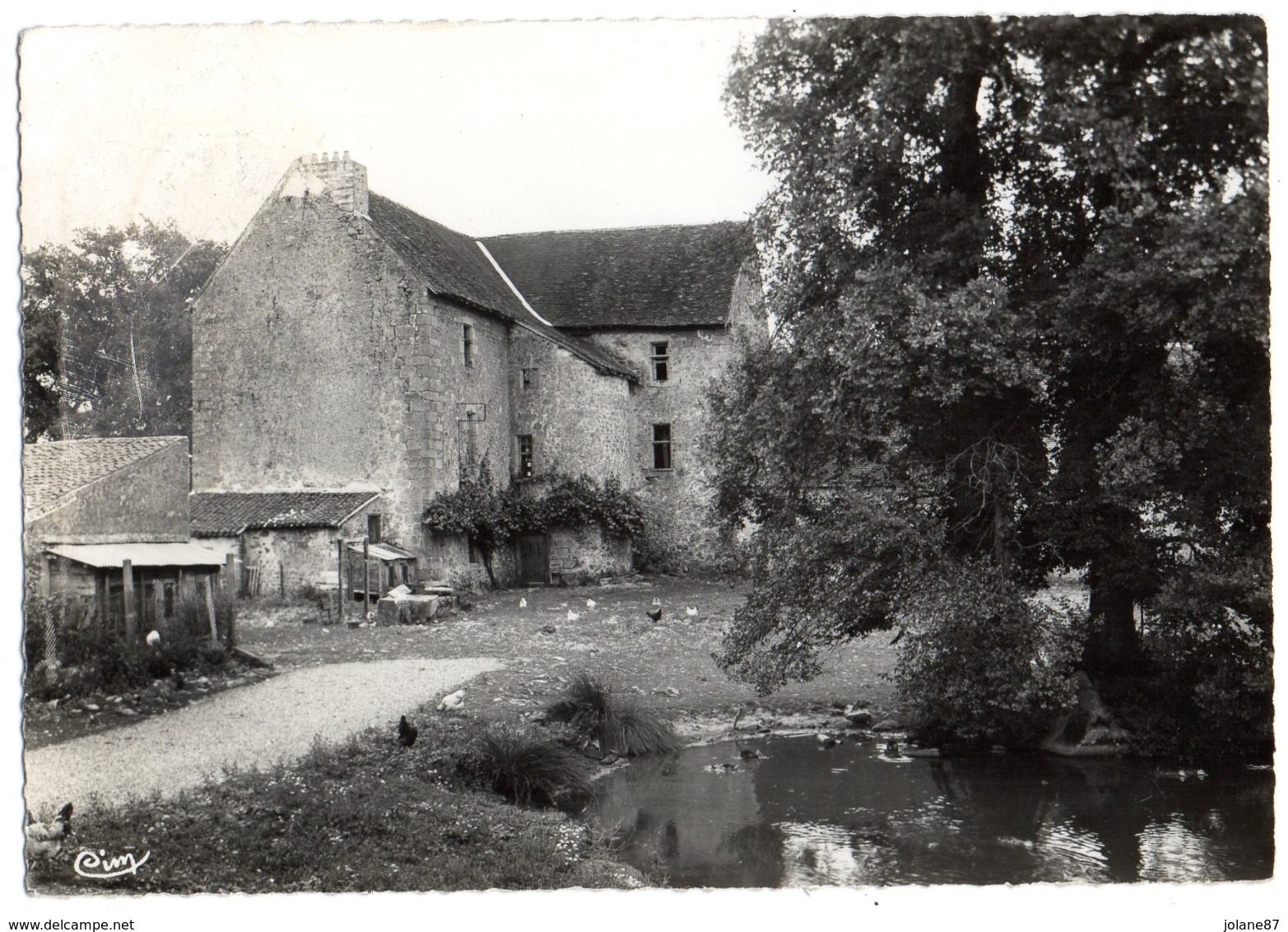 CPSM       87      TERSANNES        LE CHATEAU DE LA MOTHE - Nieul